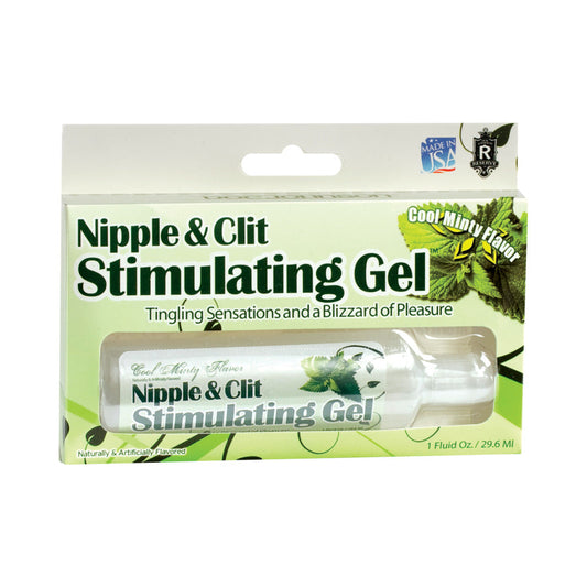 NIPPLE & CLIT STIMULATING GEL 1OZ (MINT)