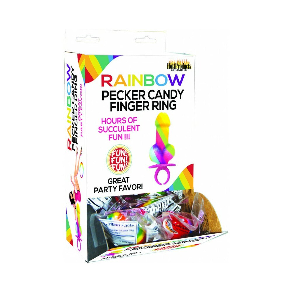 HOTT PRODUCTS - RAINBOW RING POP (DISPLAY)