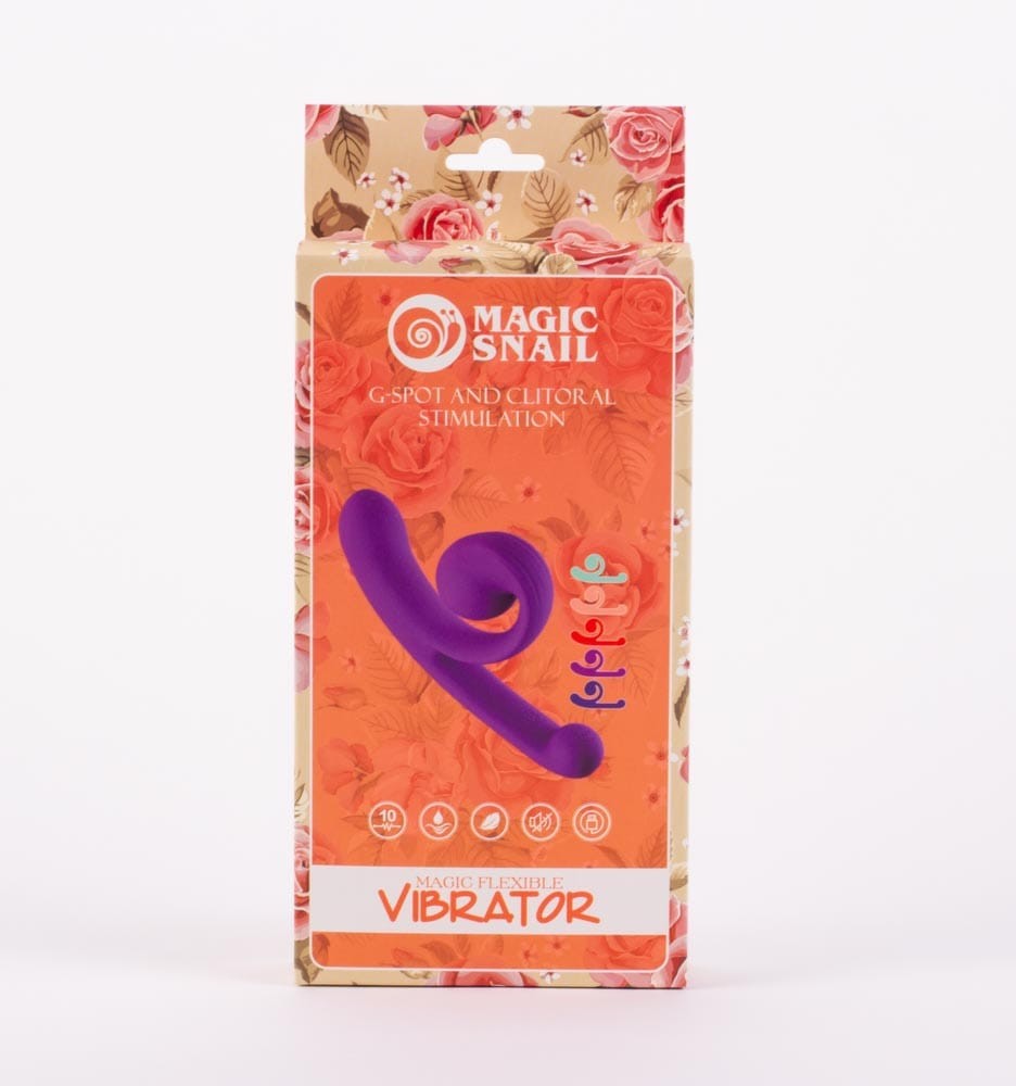 X-MEN - MAGIC SNAIL MAGIC FLEXIBLE VIBRATOR PURPLE