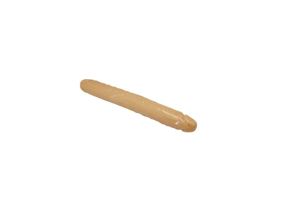 CHARMLY TOY - CHARMLY PLIABLE DOUBLE DONG 13" FLESH_B0O50_1