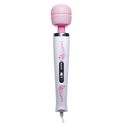 WAND ESSENTIALS 7 SPEED SILICONE WAND MASSAGER PINK/WHITE