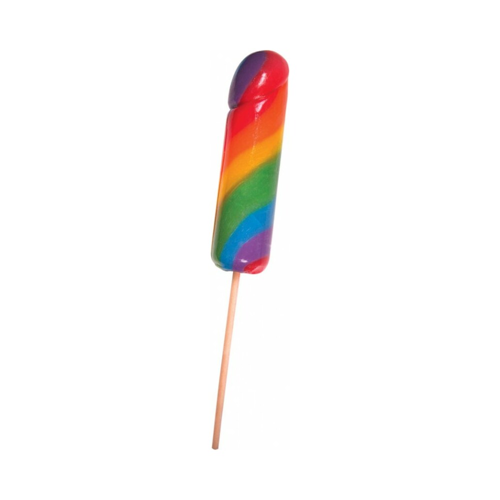 HOTT PRODUCTS - RAINBOW JUMBO COCK POPS (DISPLAY)