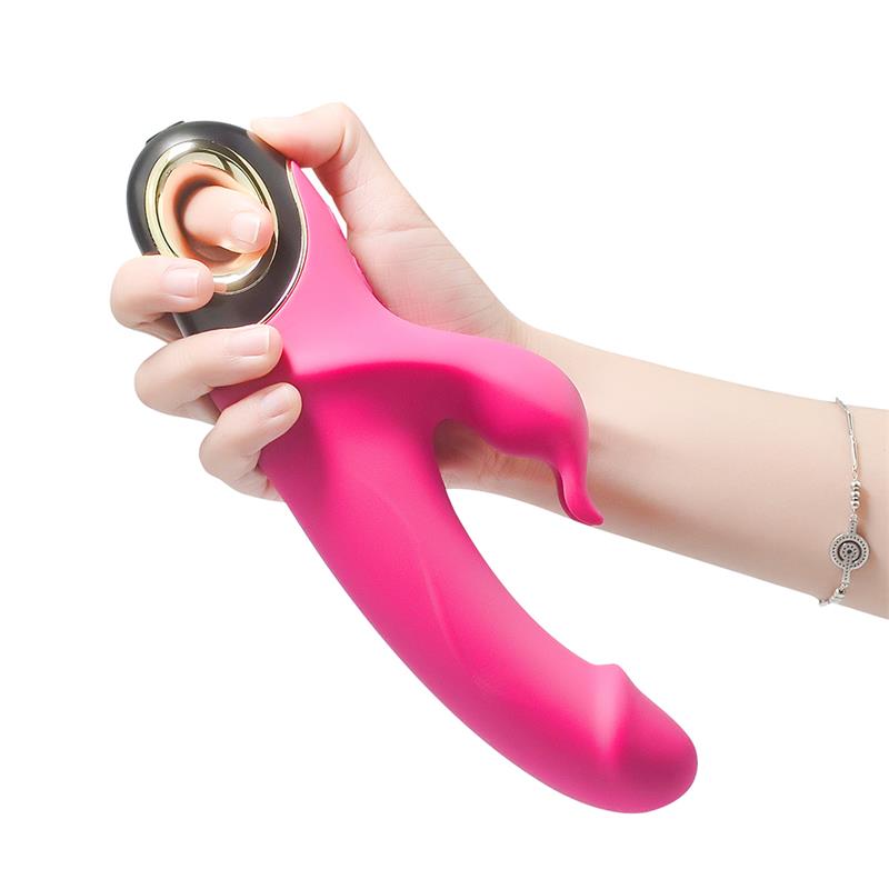 URBAN SKY - 360º ROTATION RABBIT VIBRATOR PINK