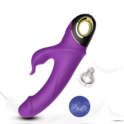 URBAN SKY - 360º ROTATION RABBIT VIBRATOR PURPLE
