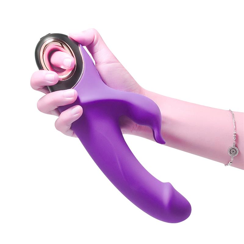 URBAN SKY - 360º ROTATION RABBIT VIBRATOR PURPLE