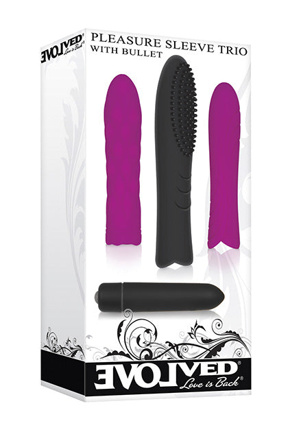 EVOLVED - PLEASURE SLEEVE TRIO WITHH BULLET