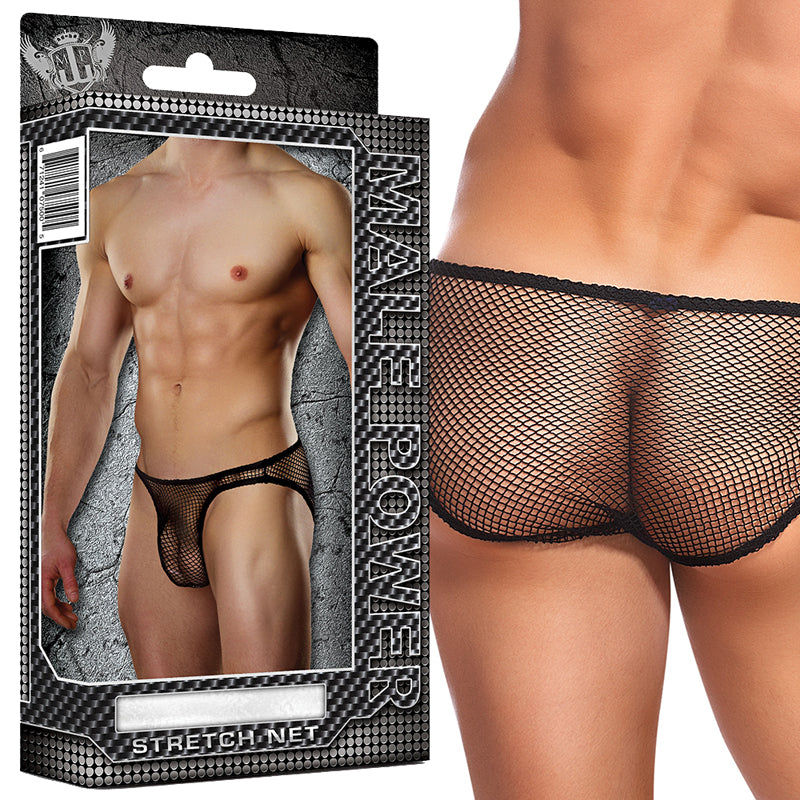 MALE POWER - STRETCH NET WONDER BIKINI SMALL UNDERWEAR