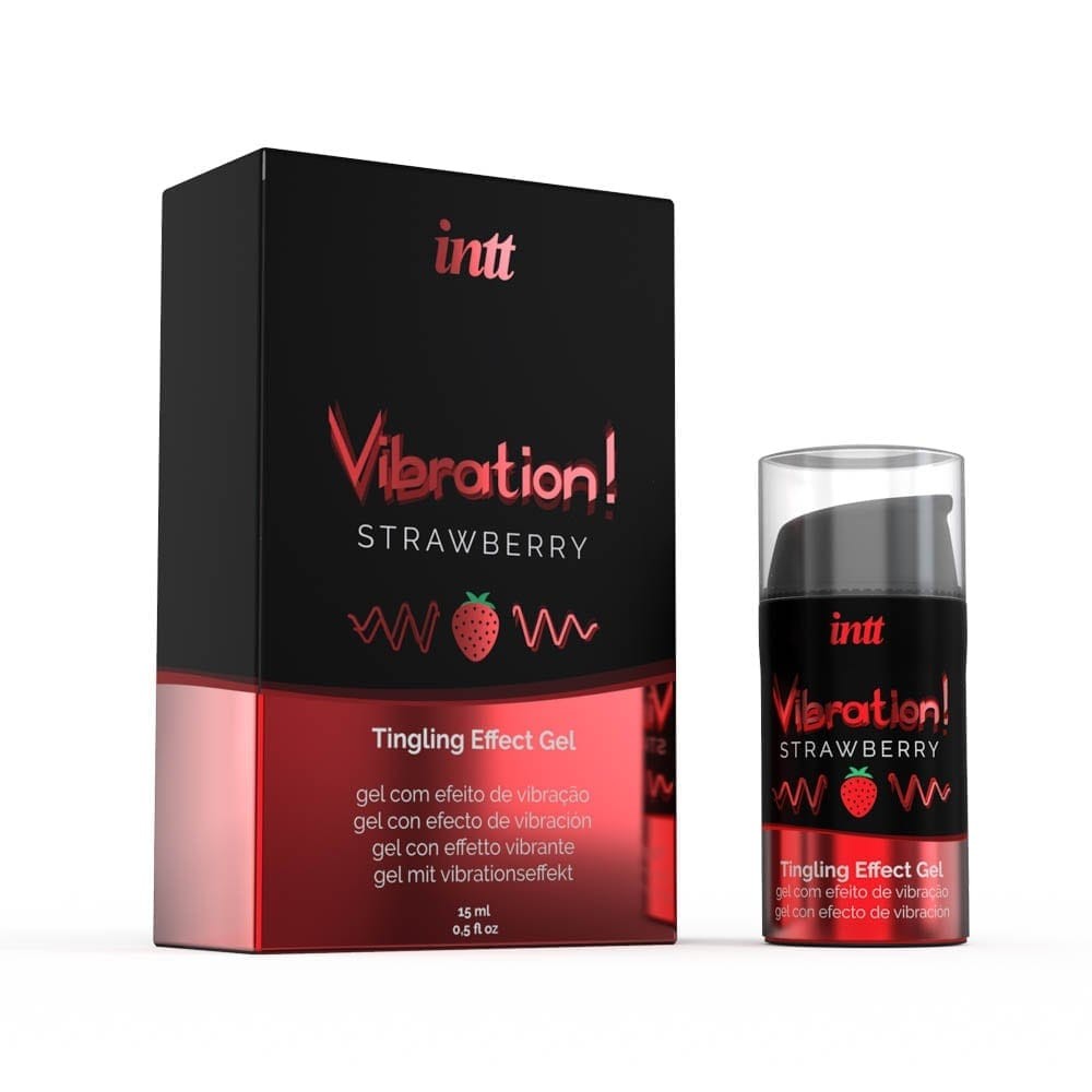 INTT - VIBRATION STRAWBERRY AIRLESS BOTTLE 15ML + BOX