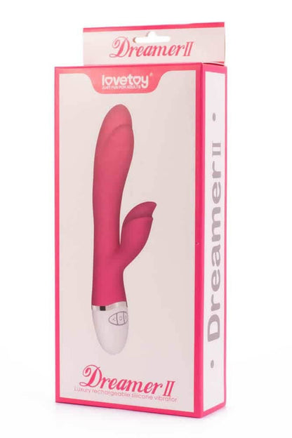 LOVETOY - LOVETOY DREAMER II VIBRATOR ROSE RED