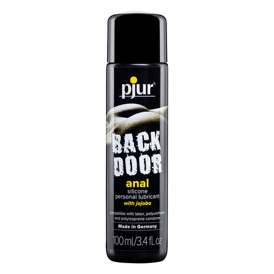 PJUR BACK DOOR SILICONE ANAL LUBRICANT WITH JOJOBA 3.4 OZ.
