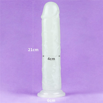 LOVETOY - 8'' LUMINO PLAY DILDO_B0O50_3