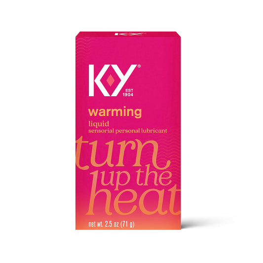 K-Y - LUBRICANTE PERSONAL LÍQUIDO CALENTADOR 2.5 OZ.
