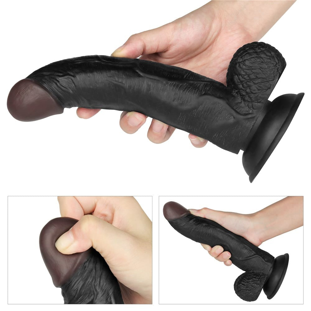 LOVETOY - EASY STRAPON SET 8.5" BLACK