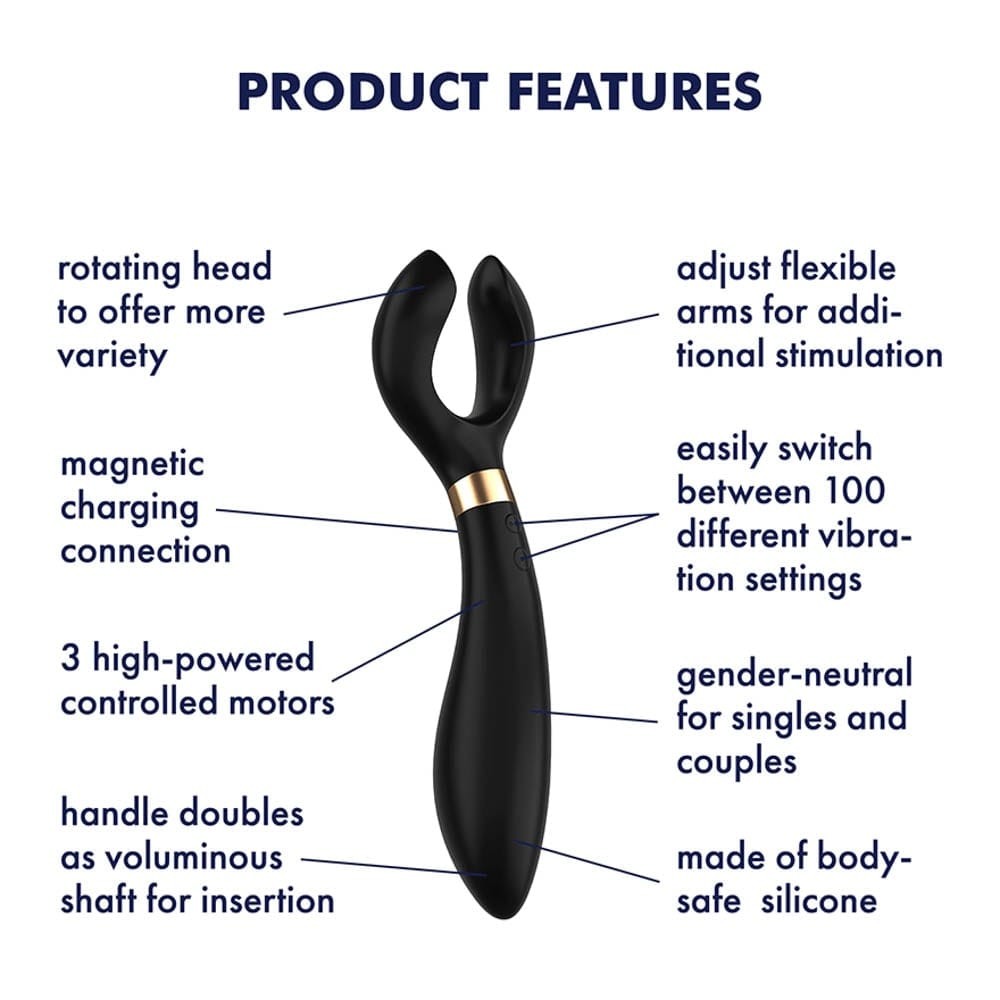 SATISFYER - ENDLESS FUN (BLACK)