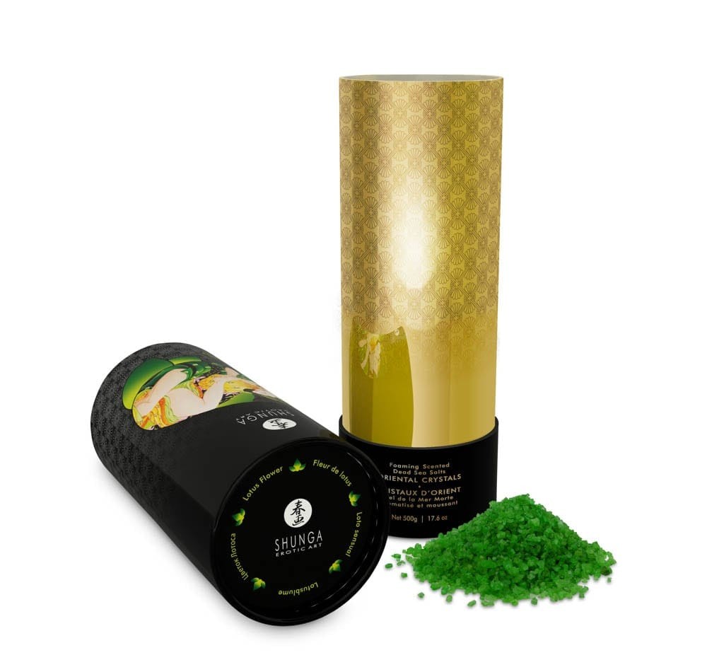 SHUNGA - ORIENTAL CRYSTALS BATH SALTS  -   LOTUS FLOWER 500 G_B0O25_1