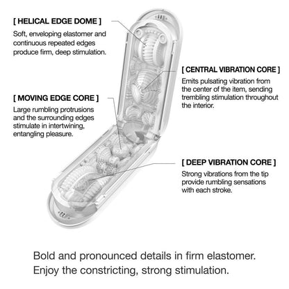 TENGA - FLIP ZERO GRAVITY EV (ELECTRONIC VIBRATION) WHITE