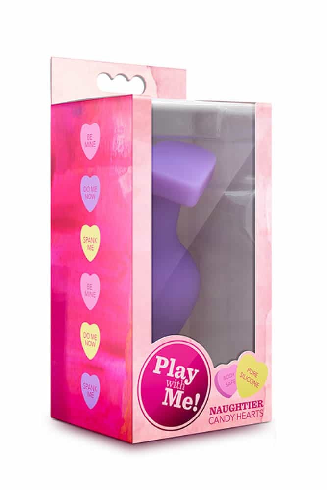 BLUSH - NAUGHTIER CANDY HEART FUCK ME PURPLE