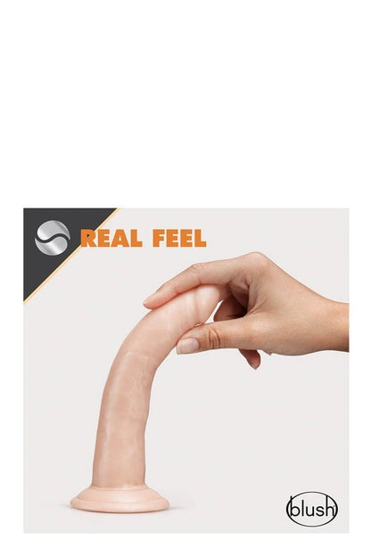 BLUSH - DR. SKIN 7.5INCH SELF LUBRICATING DILDO