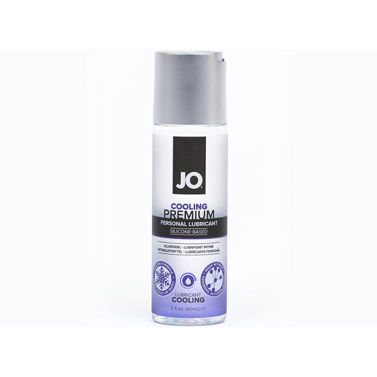 JO PREMIUM COOLING SILICONE-BASED LUBRICANT 2 OZ.