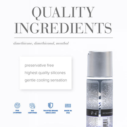 SYSTEM JO - LUBRICANTE PREMIUM A BASE DE SILICONA REFRESCANTE JO 2 OZ.