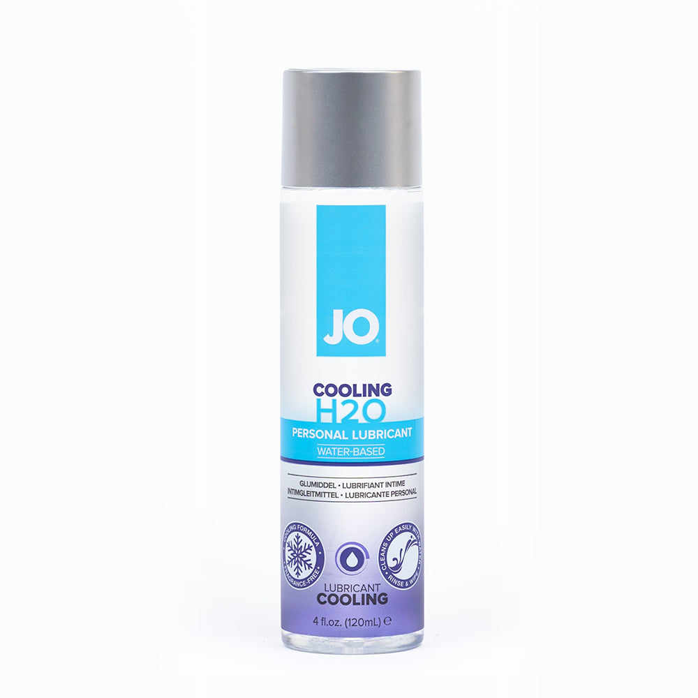 JO H2O COOLING WATER-BASED LUBRICANT 4 OZ.
