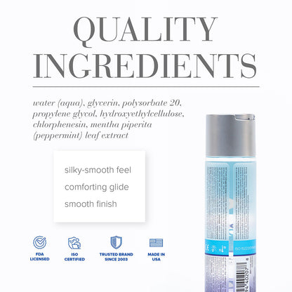 SYSTEM JO - JO H2O COOLING WATER-BASED LUBRICANT 4 OZ.