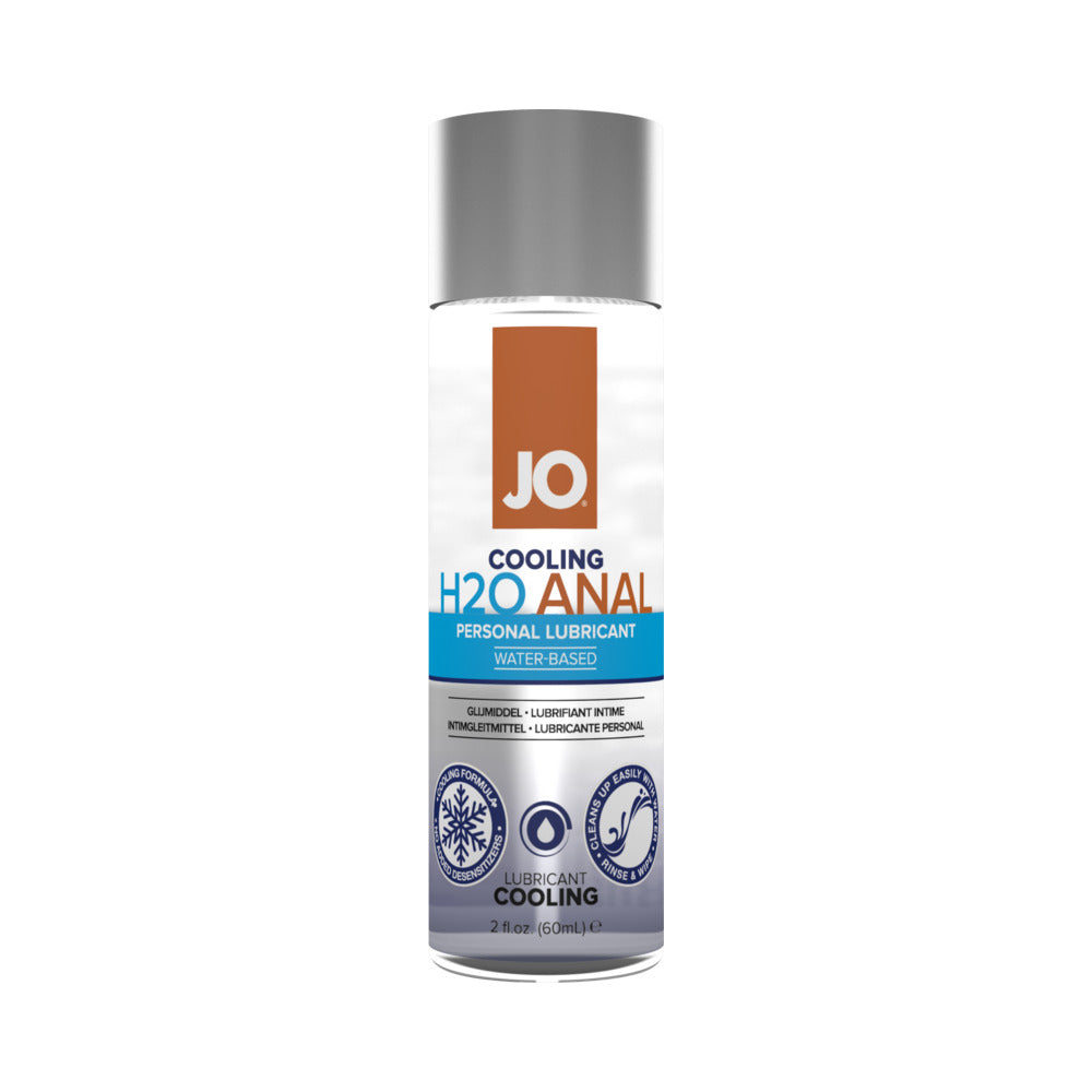 JO H2O ANAL COOLING WATER-BASED LUBRICANT 2 OZ.