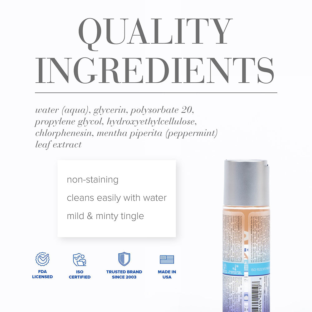SYSTEM JO - JO H2O ANAL COOLING WATER-BASED LUBRICANT 2 OZ.
