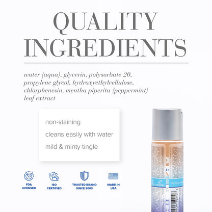 JO H2O ANAL COOLING WATER-BASED LUBRICANT 2 OZ.