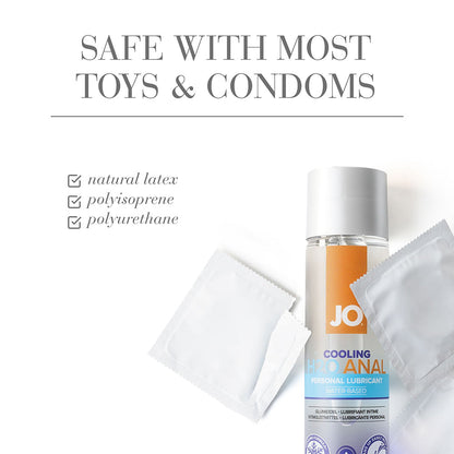 SYSTEM JO - JO H2O ANAL COOLING WATER-BASED LUBRICANT 2 OZ.