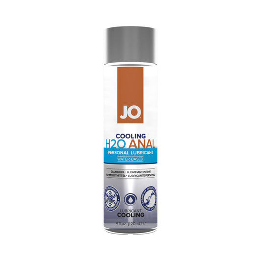 SYSTEM JO - JO H2O ANAL COOLING WATER-BASED LUBRICANT 4 OZ.