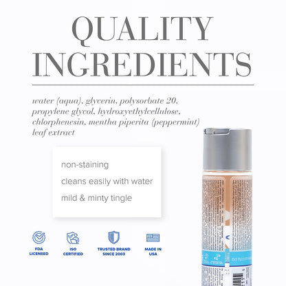 JO H2O ANAL COOLING WATER-BASED LUBRICANT 4 OZ.