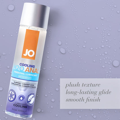 SYSTEM JO - JO H2O ANAL COOLING WATER-BASED LUBRICANT 4 OZ.