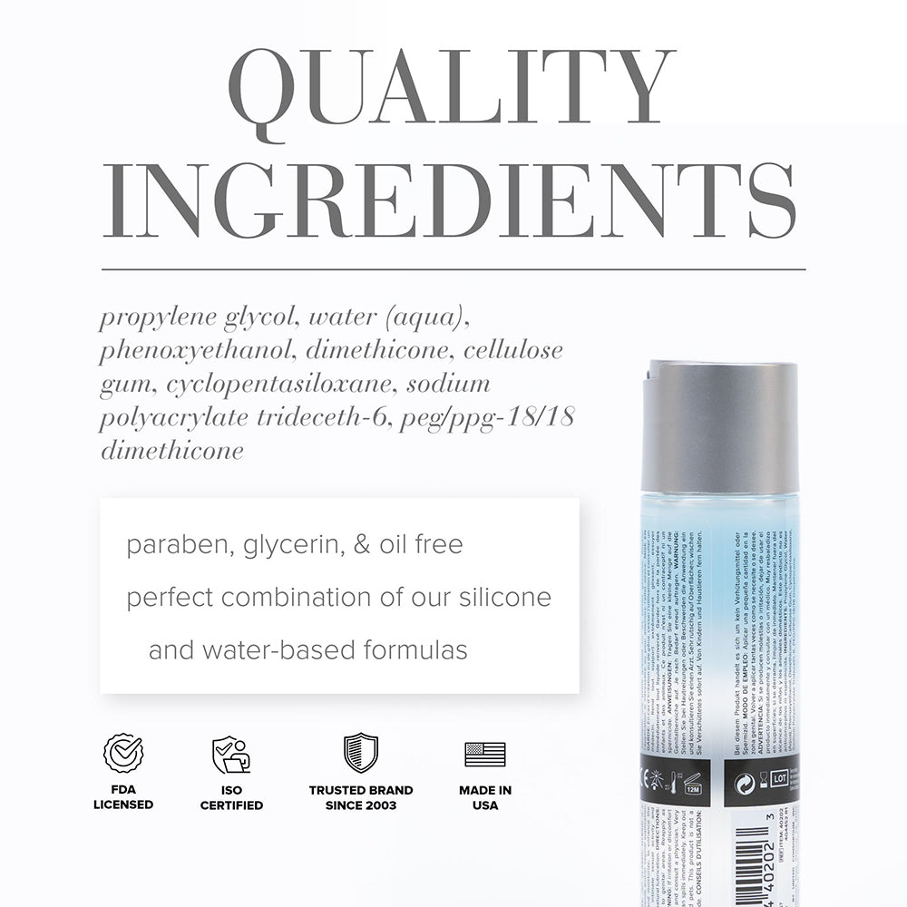 SYSTEM JO - JO CLASSIC HYBRID LUBRICANT 4 OZ.
