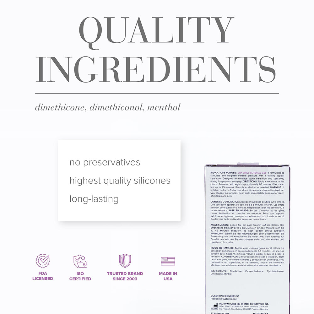 JO CHILL CLITORAL STIMULANT 0.34 OZ.