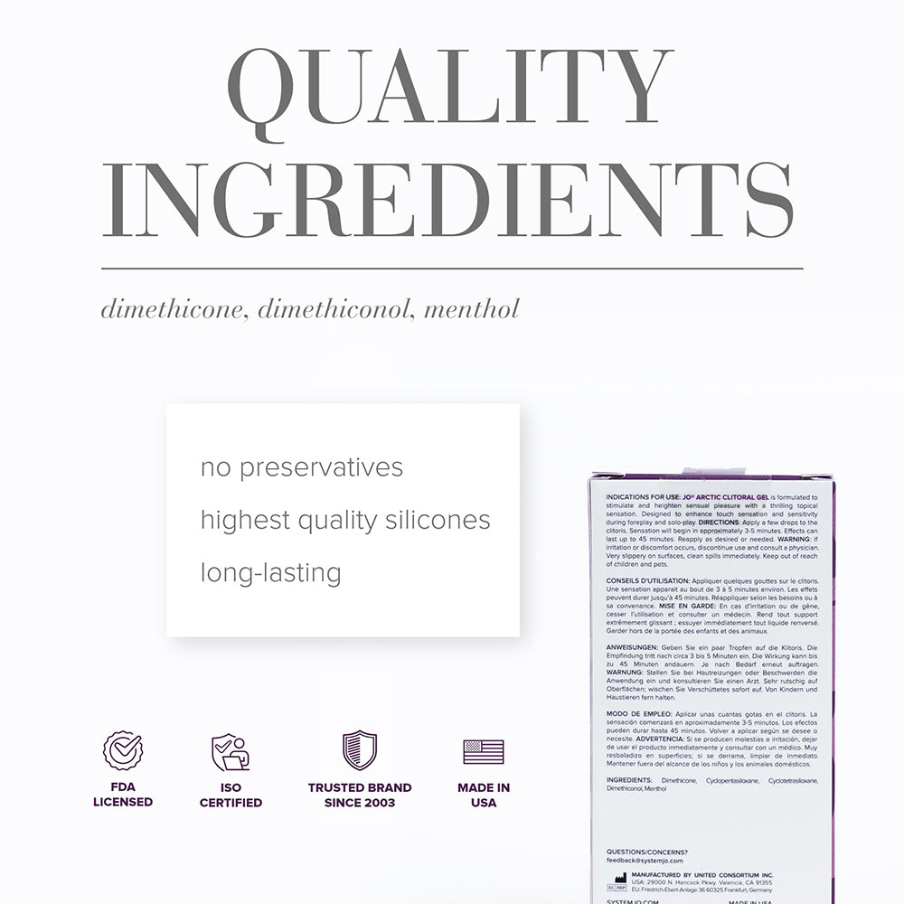 JO ARCTIC CLITORAL STIMULANT 0.34 OZ.