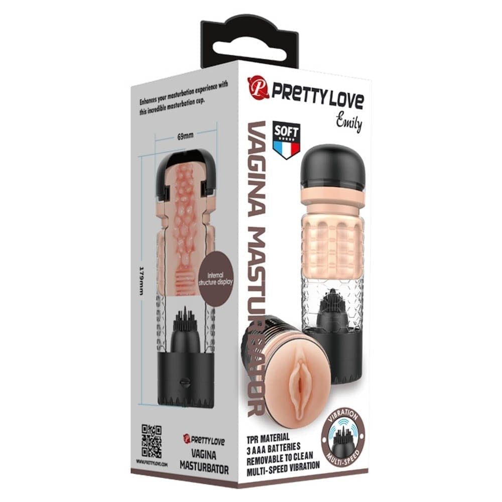 PRETTY LOVE - PRETTY LOVE EMILY MASTURBATOR BLACK