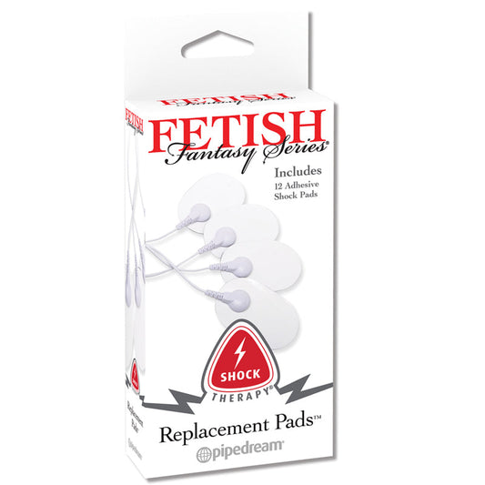 FETISH FANTASY SERIES SHOCK THERAPY REPLACEMENT PADS 12-PACK