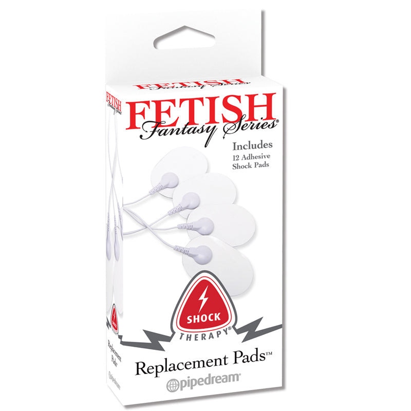 PIPEDREAM - FETISH FANTASY SERIES SHOCK THERAPY REPLACEMENT PADS 12-PACK