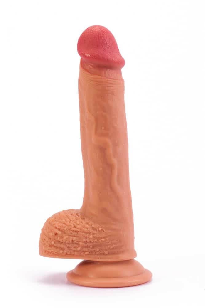 LOVETOY - 8.5 INCH DUAL-LAYERED SILICONE DILDO