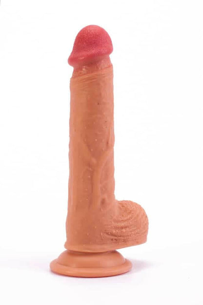 LOVETOY - 8.5 INCH DUAL-LAYERED SILICONE DILDO