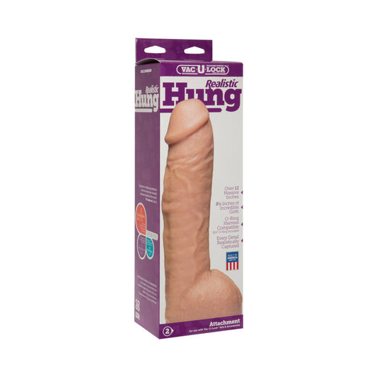 DOC JOHNSON - VAC U LOCK REALISTIC HUNG
