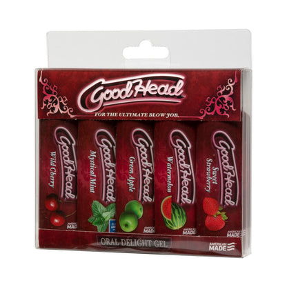 GOODHEAD - ORAL DELIGHT GEL - 5 PACK