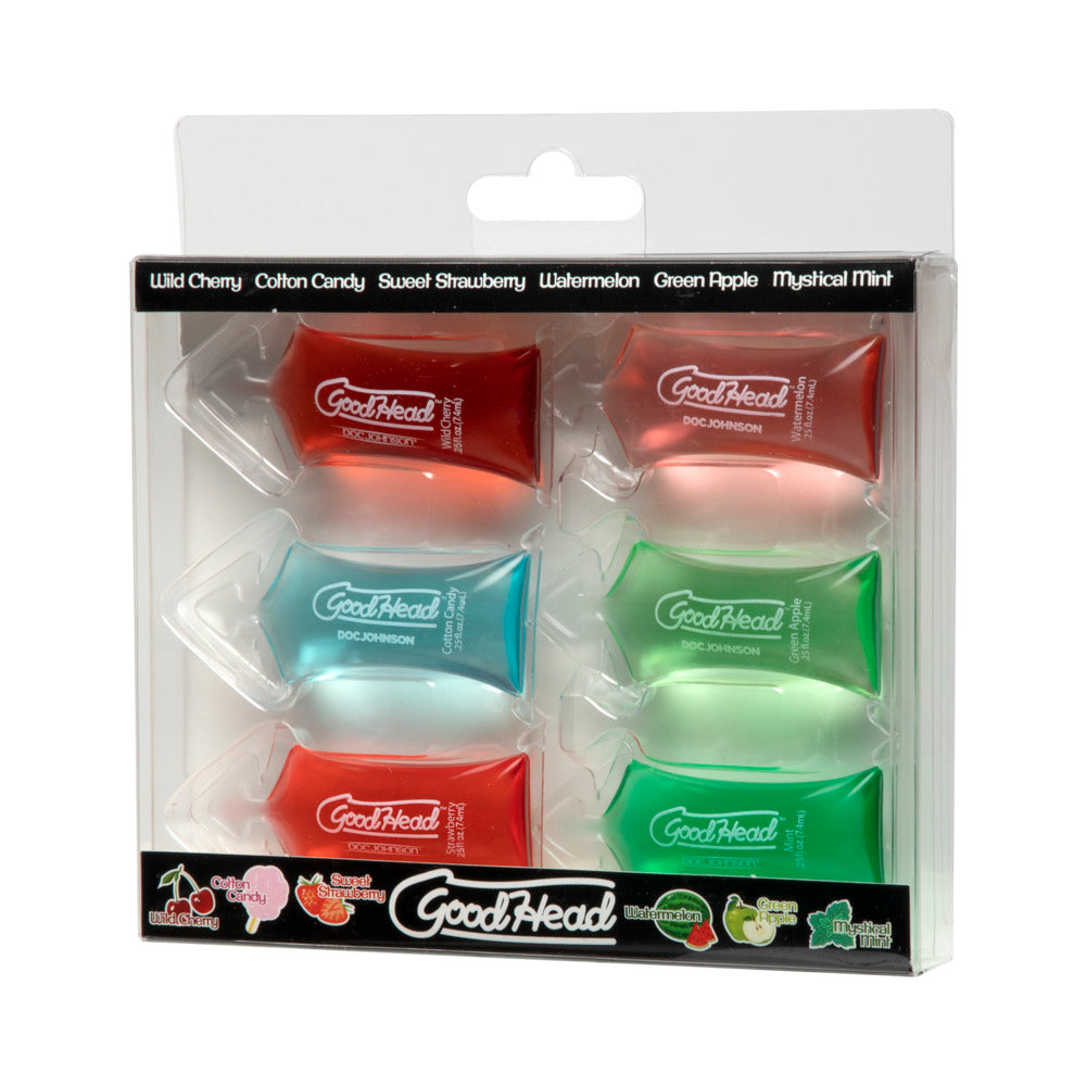 DOC JOHNSON - GOODHEAD - PILLOW PACKS - 6 PACK