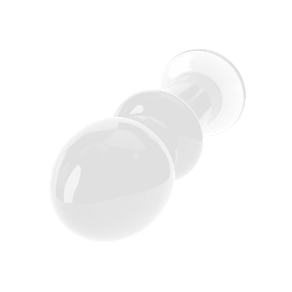 LOVETOY - 4.5" GLASS ROMANCE CLEAR