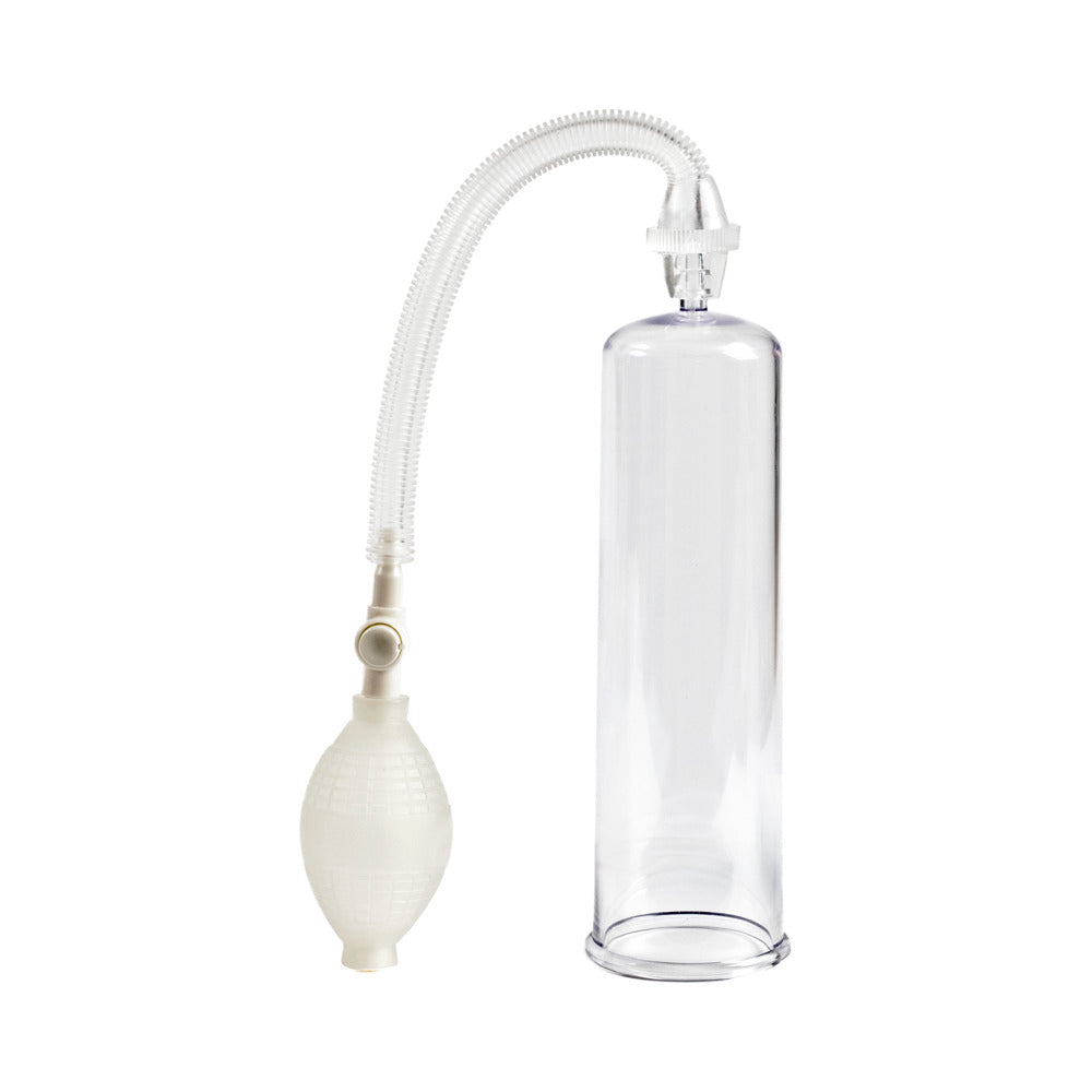 DOC JOHNSON - BOMBA PENEANA SO PUMPED SIN FUNDA (TRANSPARENTE)