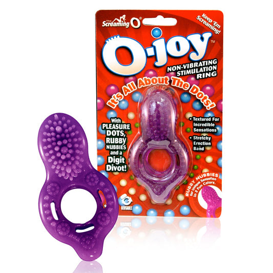 SCREAMING O O-JOY COCK RING PURPLE