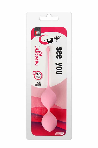 SEE YOU - SEE YOU IN BLOOM DUO BALLS 29 MM PINK