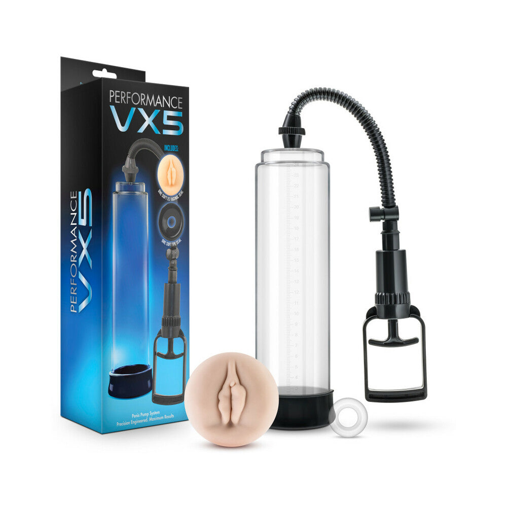 BLUSH - SISTEMA DE BOMBA DE MEJORA MASCULINA PERFORMANCE VX5 TRANSPARENTE