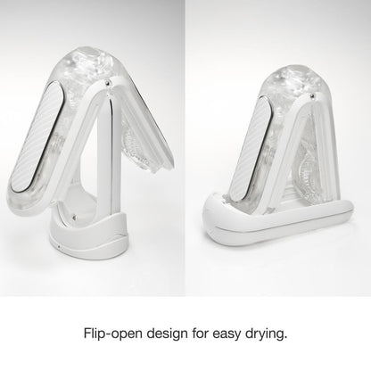 TENGA - FLIP ZERO GRAVITY EV (ELECTRONIC VIBRATION) WHITE